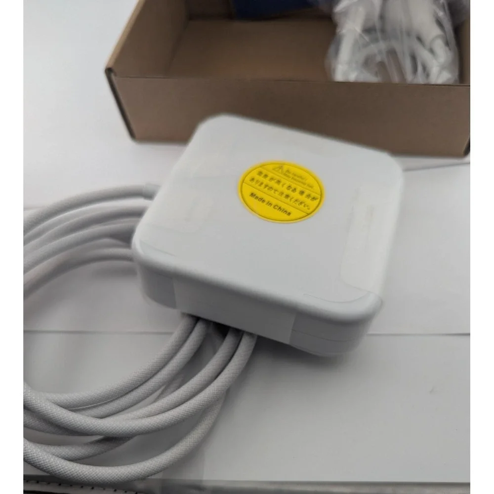 iPartsleader 143w Power Adapter Ethernet A2290 for iMac 24 inch M1/M3/M4 yellow
